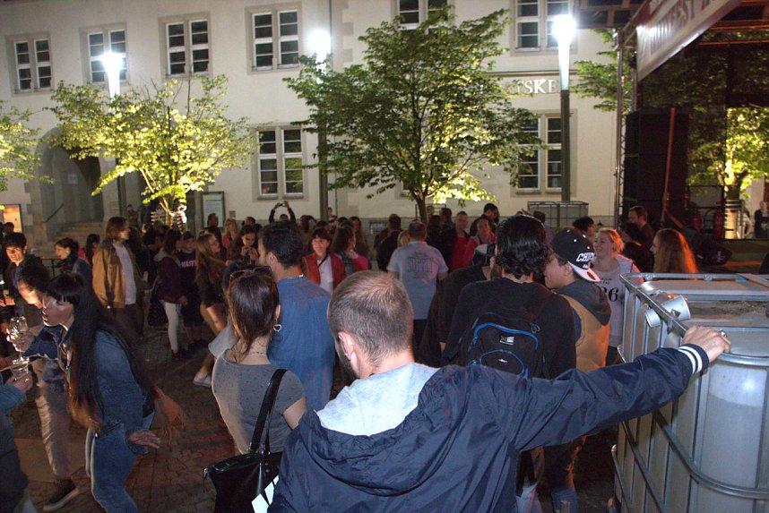 Viertes Nordh&auml;user Weinfest - der Samstagabend