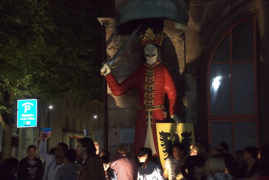 Viertes Nordh&auml;user Weinfest - der Samstagabend