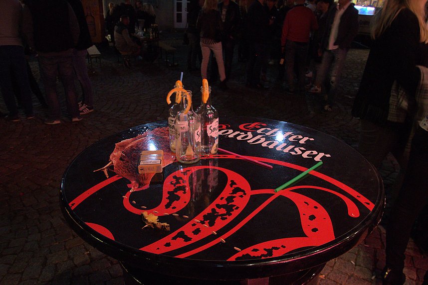 Viertes Nordh&auml;user Weinfest - der Samstagabend