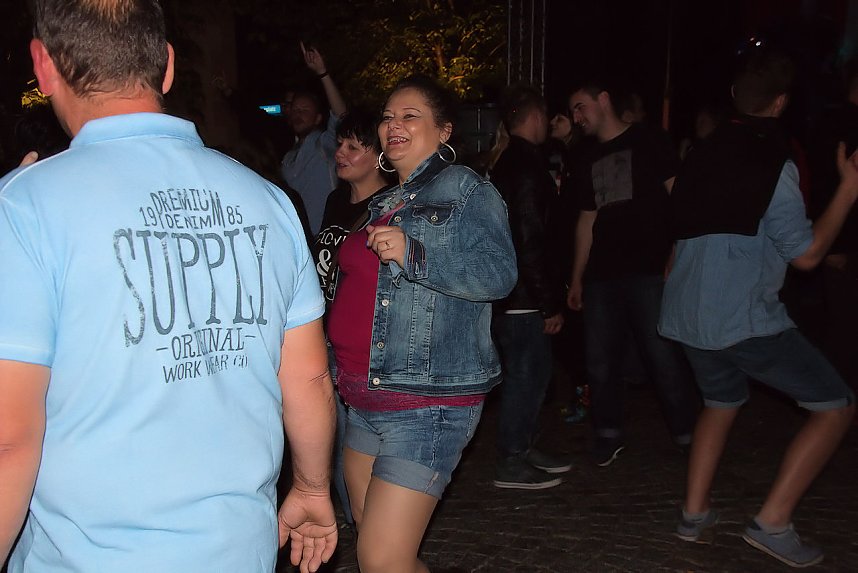 Viertes Nordh&auml;user Weinfest - der Samstagabend