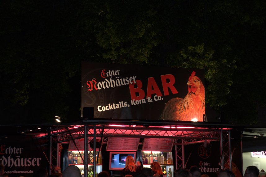 Viertes Nordh&auml;user Weinfest - der Samstagabend