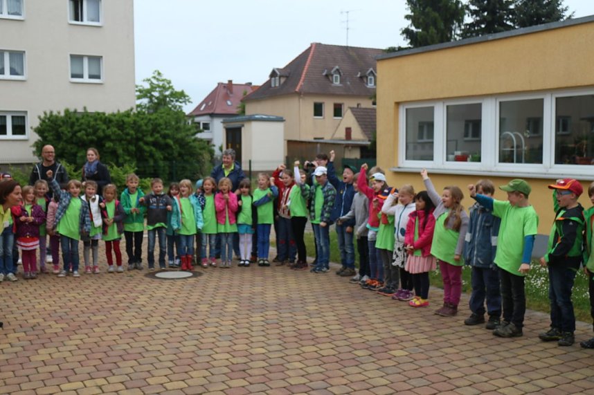 Der Speedy Wanderpokal ging in diesem Jahr an die Montessorie Grundschule in Nordhausen