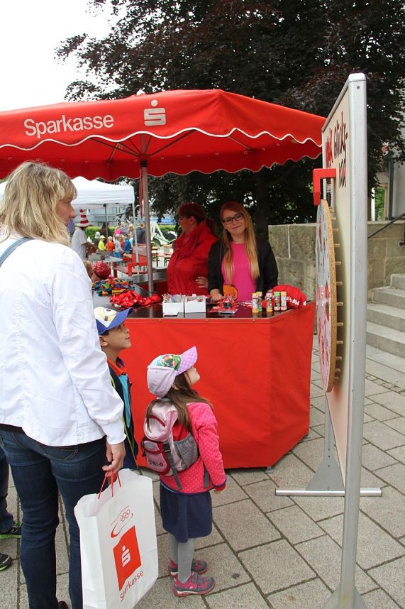 "Sicherheit braucht K&ouml;pfchen" auf dem Theaterplatz Nordhausen