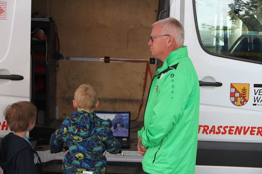 "Sicherheit braucht K&ouml;pfchen" auf dem Theaterplatz Nordhausen