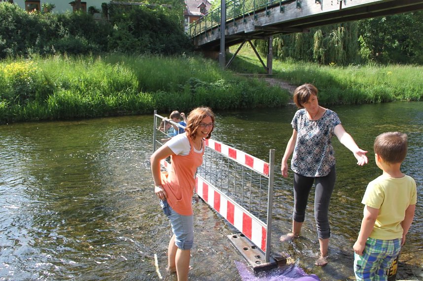 Zeit zum Anwassern an der Zorge