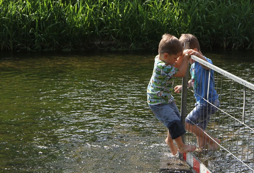 Zeit zum Anwassern an der Zorge