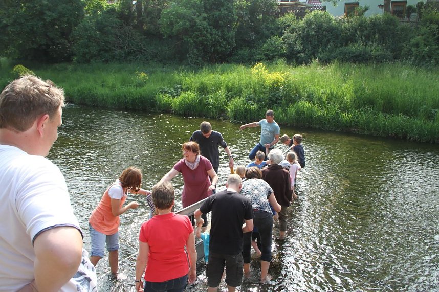 Zeit zum Anwassern an der Zorge