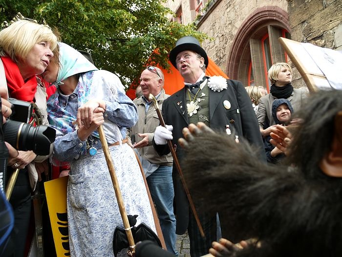 Das 41. Rolandfest in Nordhausen - die Er&ouml;ffnung