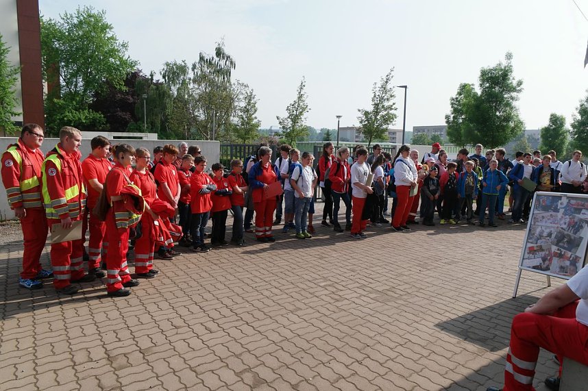 Wettbewerb des Jugendrotkreuz im Landkreis Nordhausen