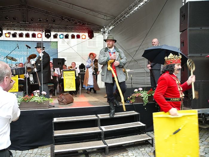 Das 41. Rolandfest in Nordhausen - die Er&ouml;ffnung