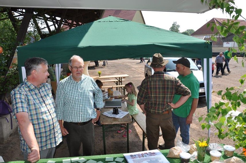 Erster Auftritt f&uuml;r das Infomobil der Kreisj&auml;gerschaft