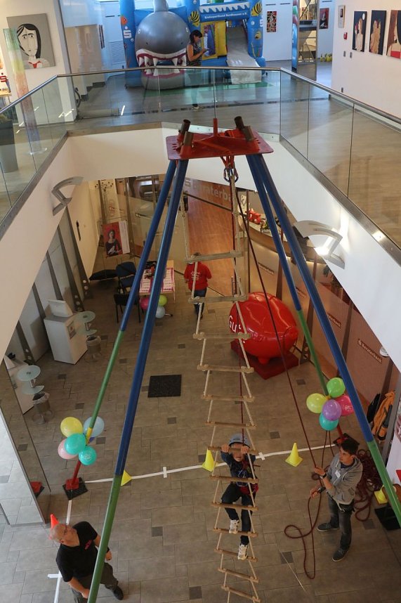 Indoor Kinderfest bei der Nordh&auml;user Kreissparkasse