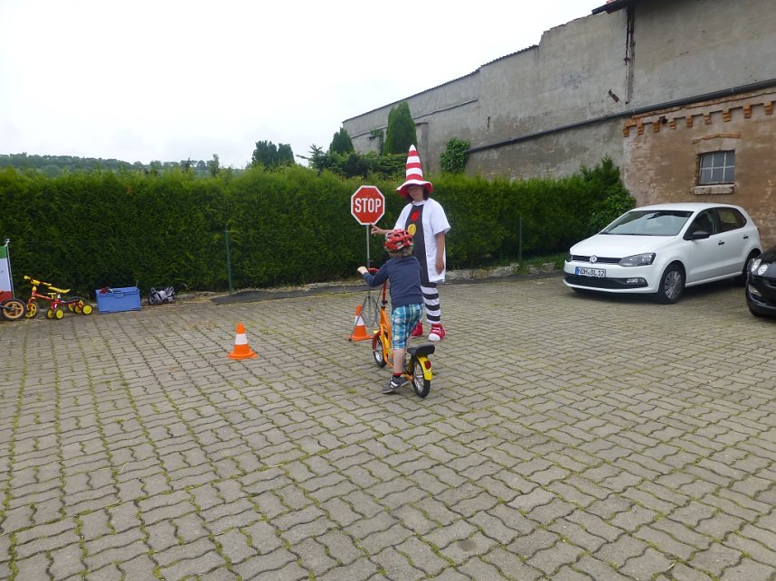 Verkehrserziehung der besonderen Art