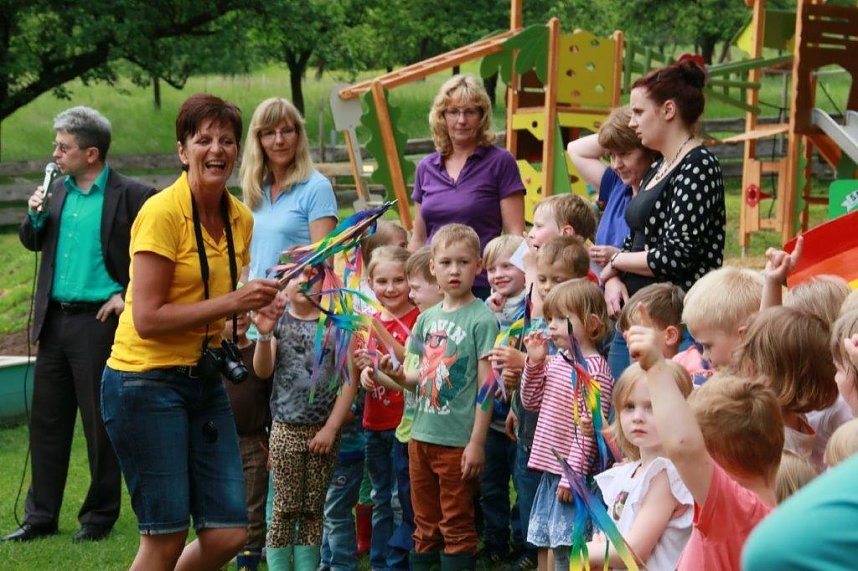 Neuer Spielplatz in Neustadt