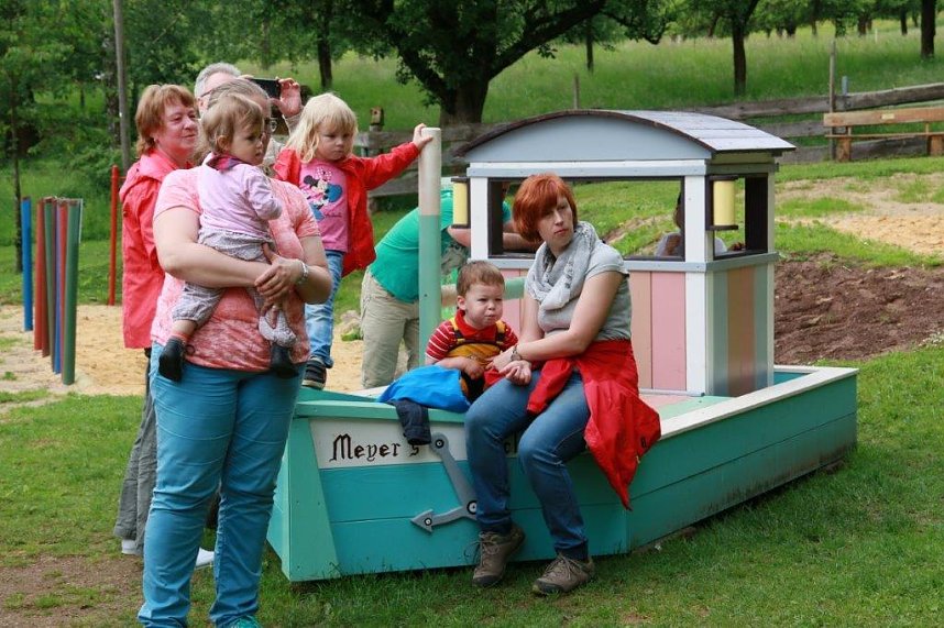 Neuer Spielplatz in Neustadt