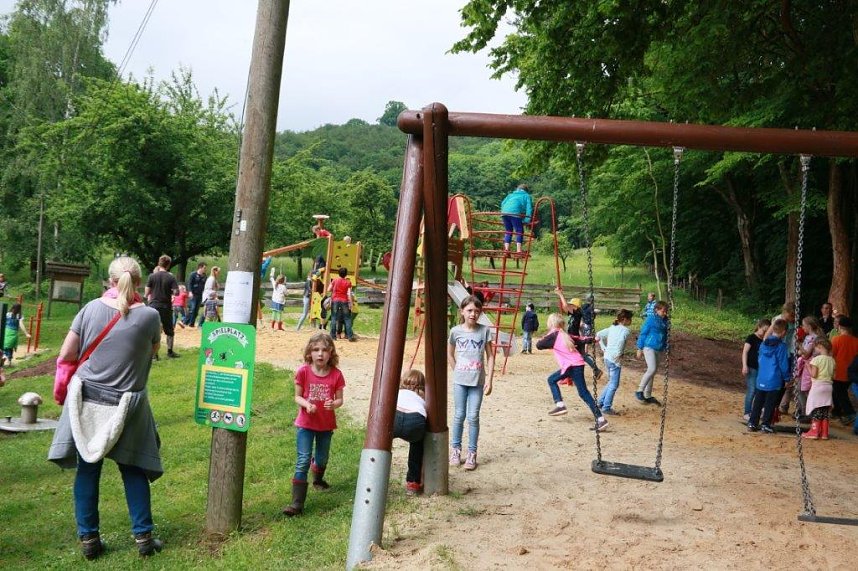 Neuer Spielplatz in Neustadt