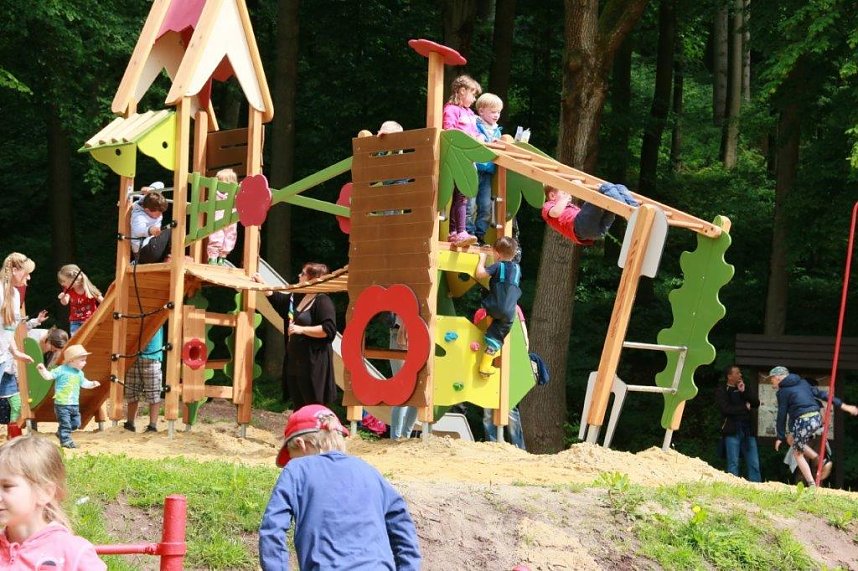 Neuer Spielplatz in Neustadt