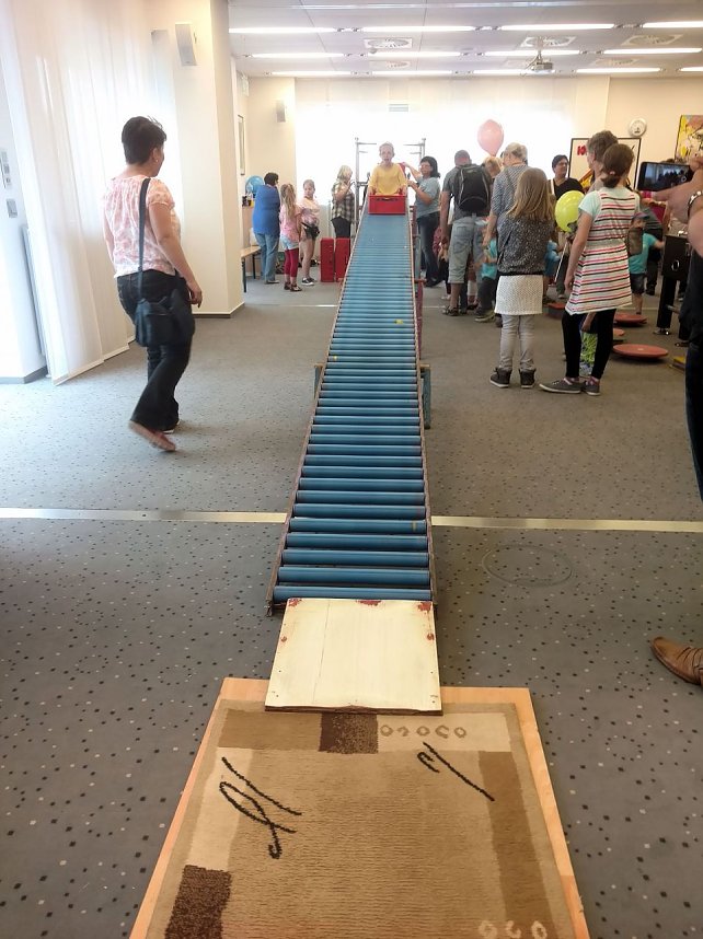 Indoor Kinderfest bei der Nordh&auml;user Kreissparkasse