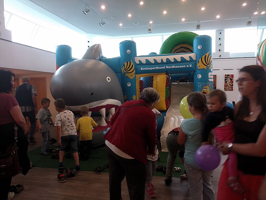 Indoor Kinderfest bei der Nordh&auml;user Kreissparkasse