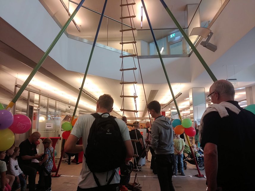 Indoor Kinderfest bei der Nordh&auml;user Kreissparkasse