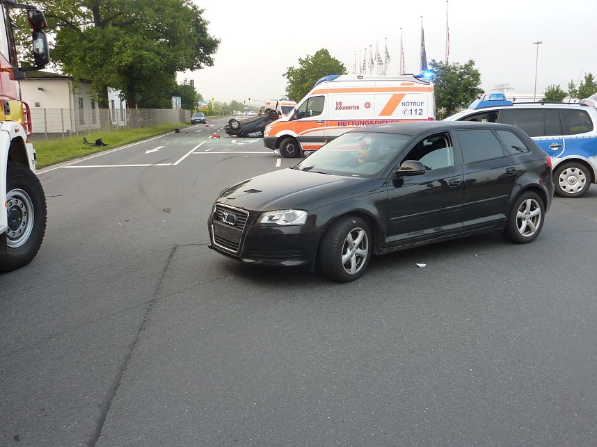 Unfall in der Helmestra&szlig;e