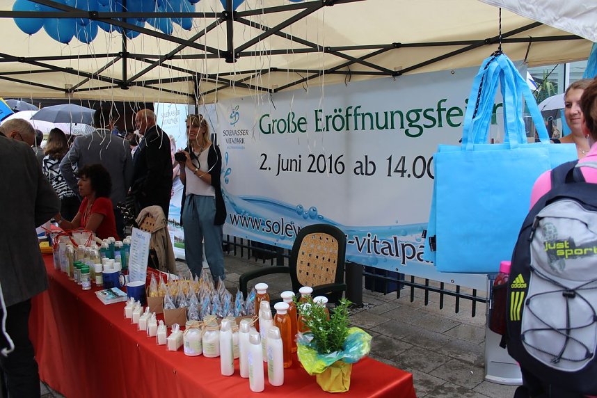 Solewasser-Vitalpark feierlich eingeweiht