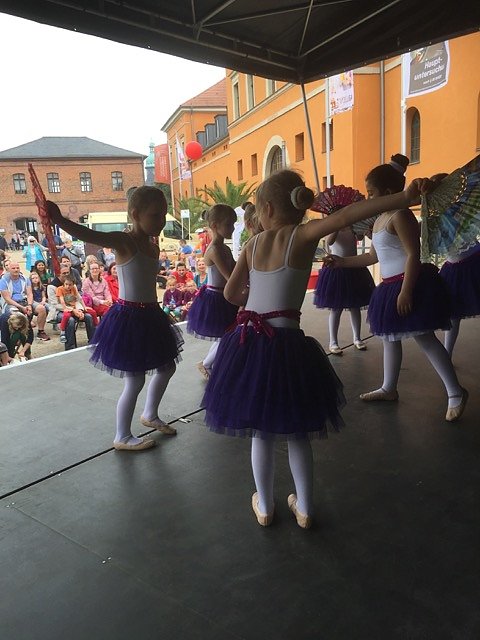 Tanzstudio Radeva beim Residenzfest in Sondershausen
