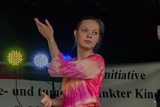 Tanzstudio Radeva beim Residenzfest in Sondershausen