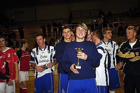Wacker Nordhausen mit Pokal