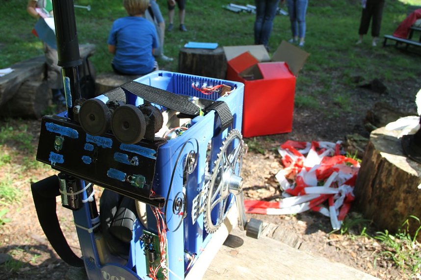 Proben auf dem Burgberg - am Samstag ist es soweit - Ritter Rost feiert auf dem Ilfelder Burgberg Geburtstag