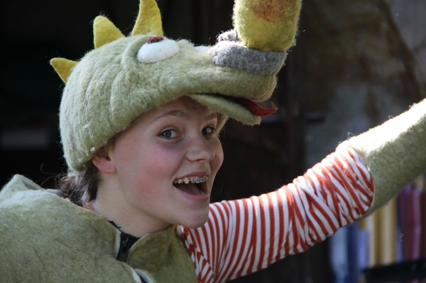 Proben auf dem Burgberg - am Samstag ist es soweit - Ritter Rost feiert auf dem Ilfelder Burgberg Geburtstag