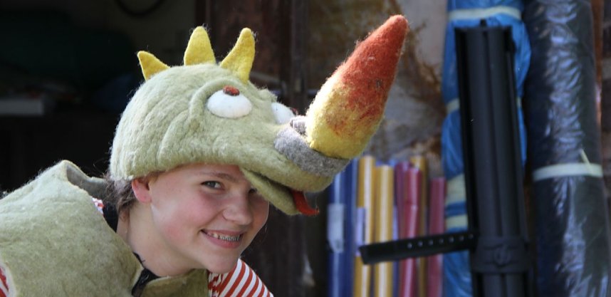 Proben auf dem Burgberg - am Samstag ist es soweit - Ritter Rost feiert auf dem Ilfelder Burgberg Geburtstag