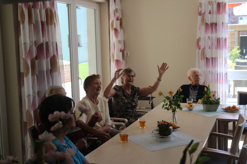 Der Roland und seine Konfifchen zu Gast im Rolandhaus