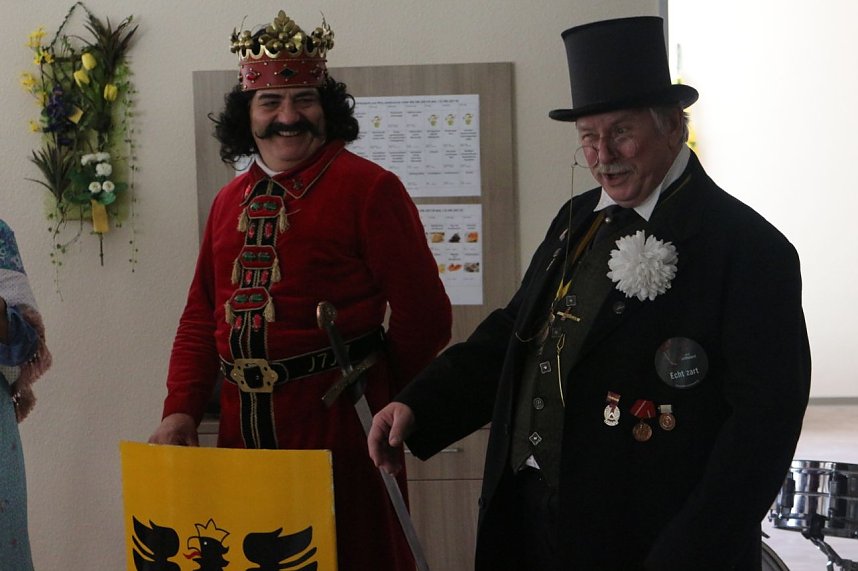 Der Roland und seine Konfifchen zu Gast im Rolandhaus