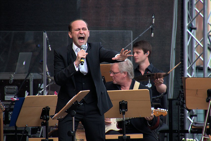 Nordhausen rockte auf Theaterplatz