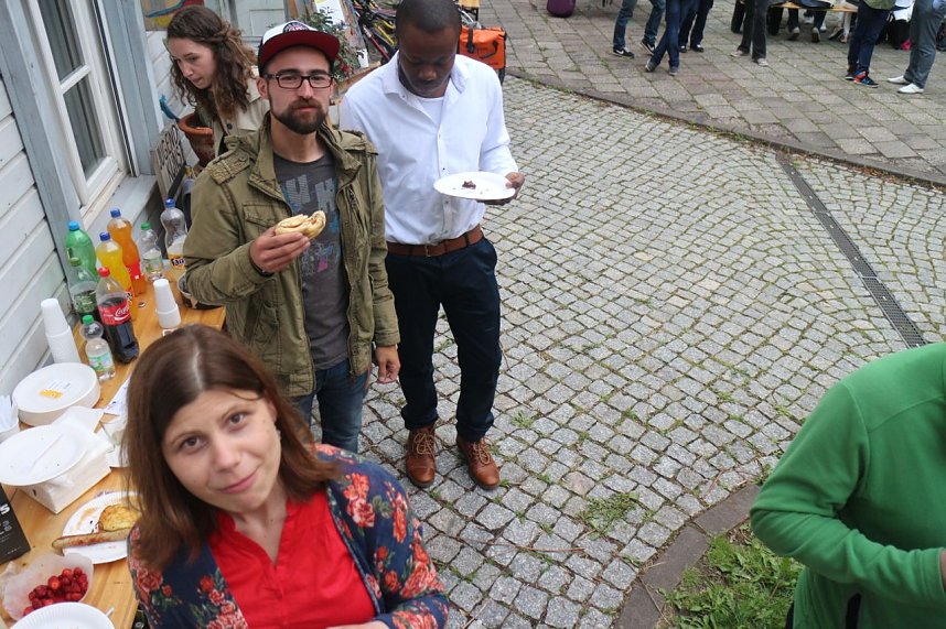 Internationaler Grillabend des Deutsch-Englischen Stammtisches