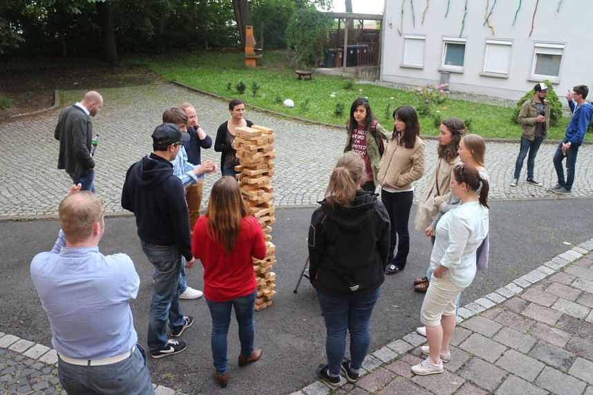 Internationaler Grillabend des Deutsch-Englischen Stammtisches