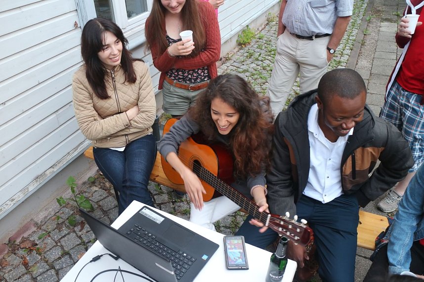 Internationaler Grillabend des Deutsch-Englischen Stammtisches