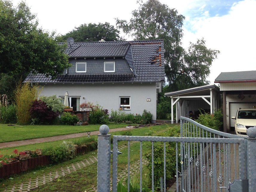 Aufr&auml;umarbeiten nach der Windhose