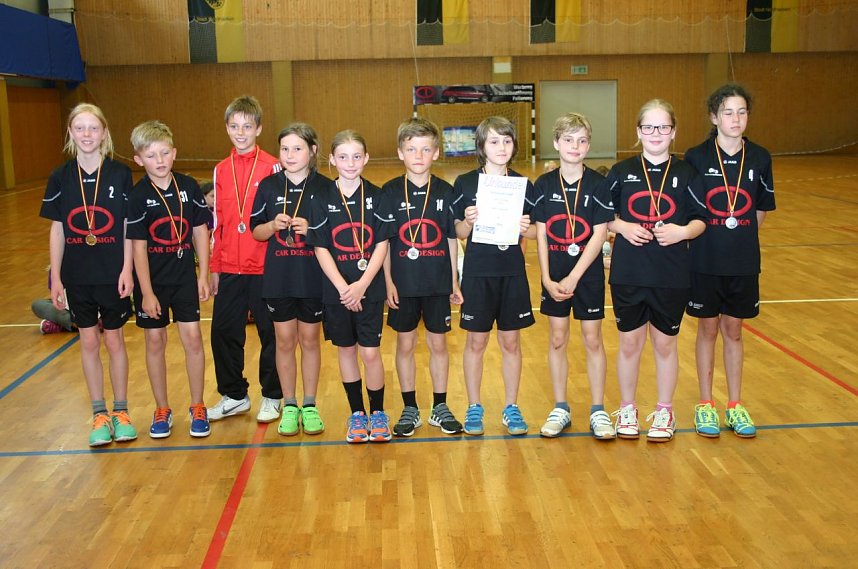 Die Kreismeistertitel holten die Grundschulen Niedersachswerfen und Petersdorf