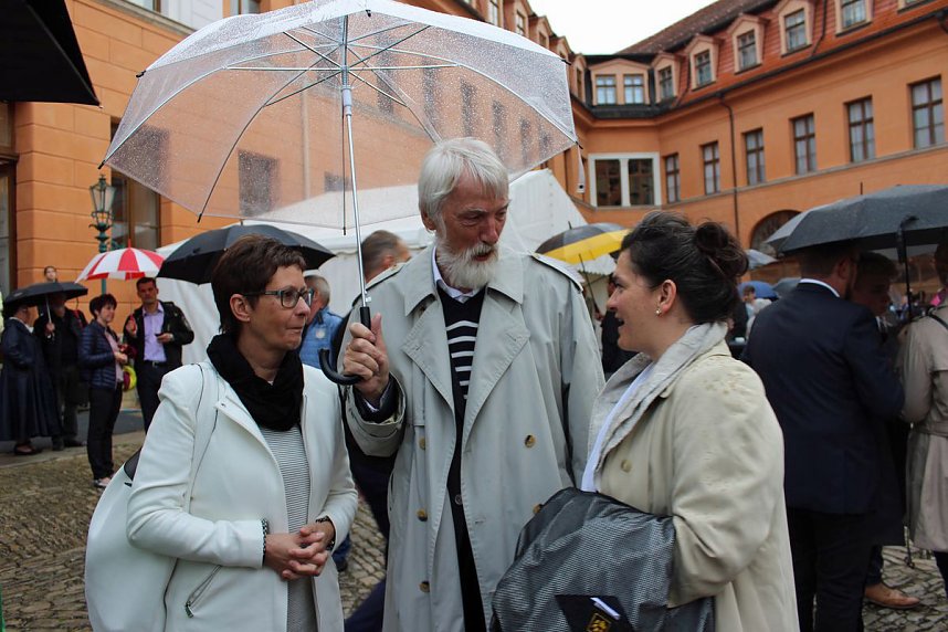 Nass vor der Premiere