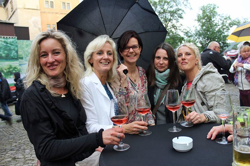 Nass vor der Premiere