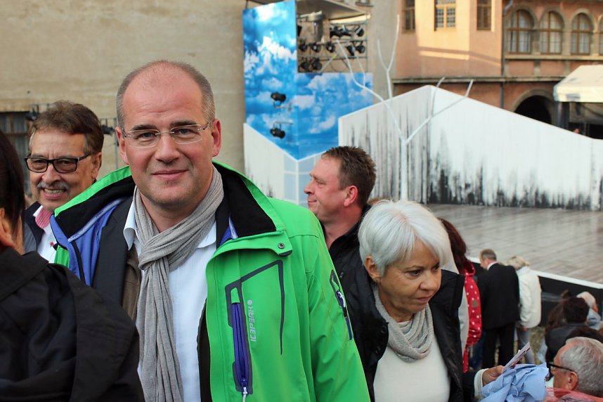 Nass vor der Premiere