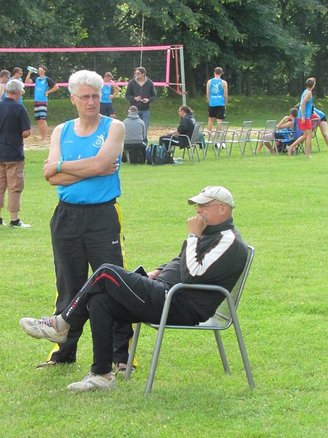 Toller Sport am Kiesteich-Strand