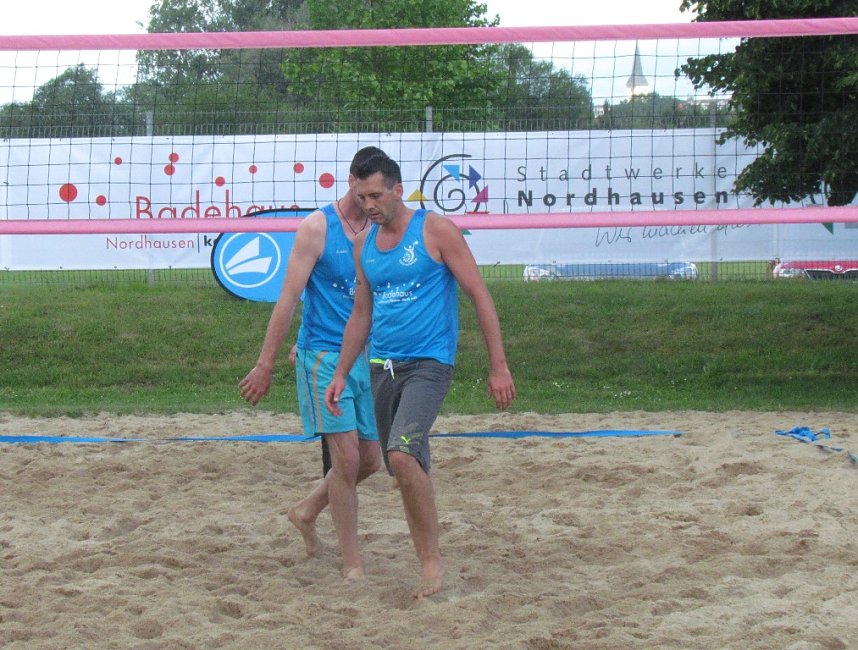 Toller Sport am Kiesteich-Strand