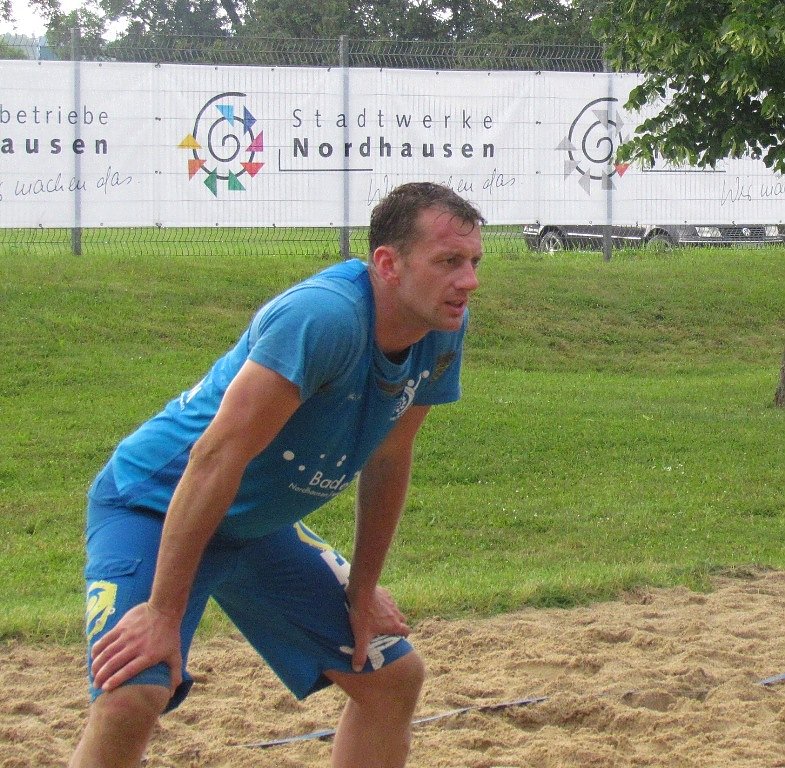 Toller Sport am Kiesteich-Strand
