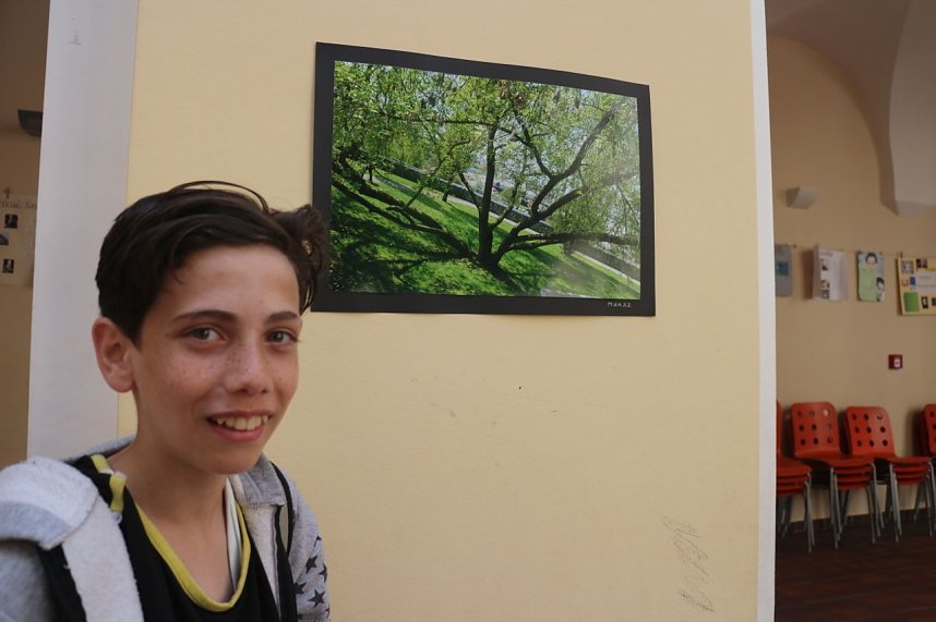 Fotoausstellung im Atrium der Petersbergschule