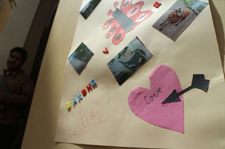 Fotoausstellung im Atrium der Petersbergschule