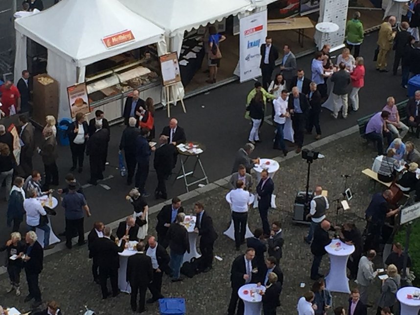 Sommerfest der Th&uuml;ringer Landesvertretung - die andere Perspektive