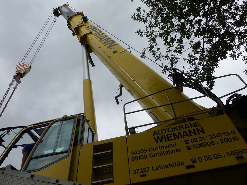 Neuer Trafo wurde gesetzt